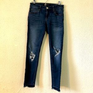 Prosperity Lena Distressed Skinny Jean